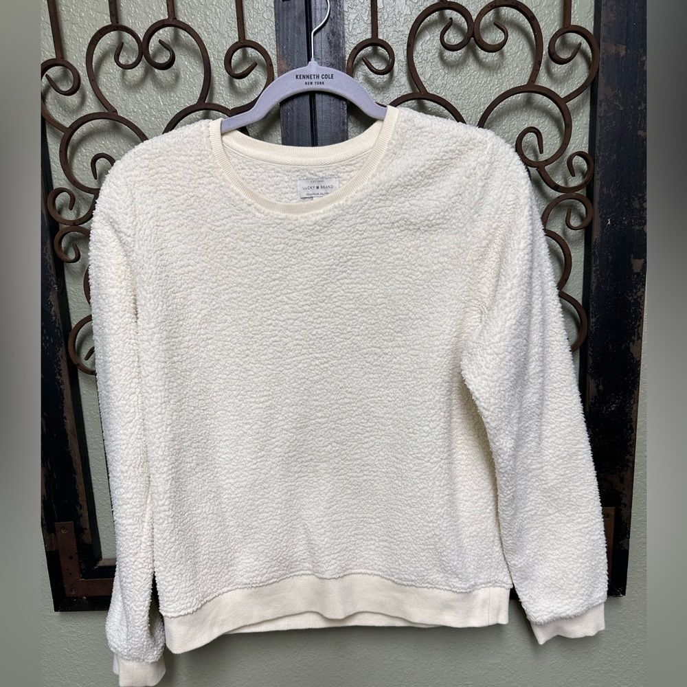 Lucky Brand long sleeve Sherpa top